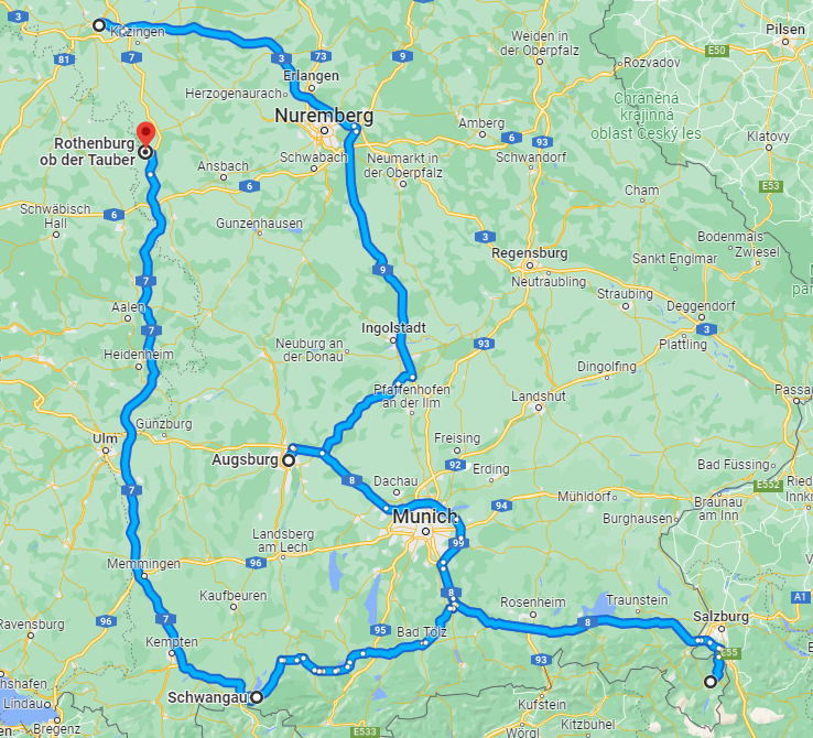 Bavaria GB Motorhome Tours